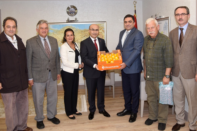 Adana Çiftçiler Birliği’nden Vali Demirtaş’a Ziyaret