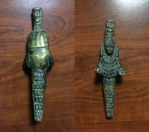 Bereket tanrıçası "Artemis" heykelciği ele geçirildi 