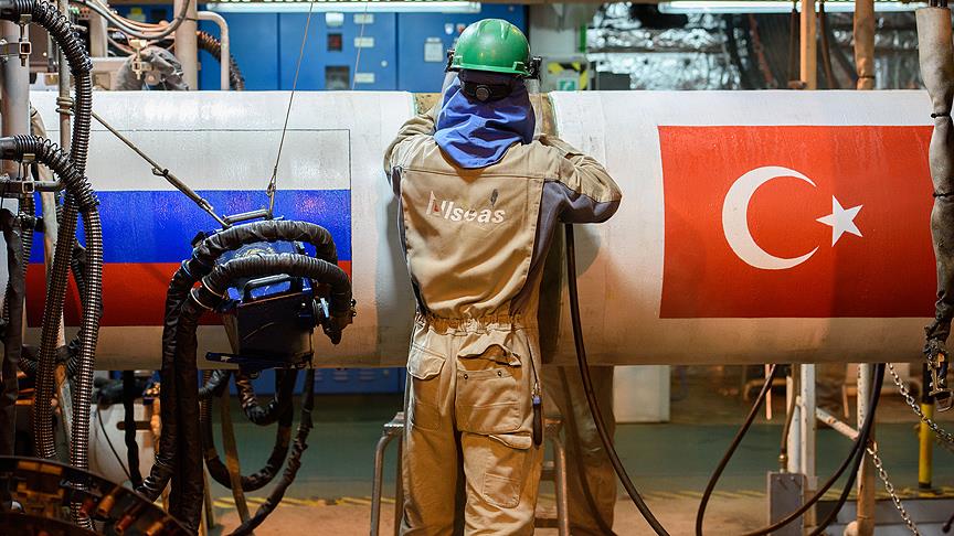 TürkAkım doğal gaz boru hattı açılıyor