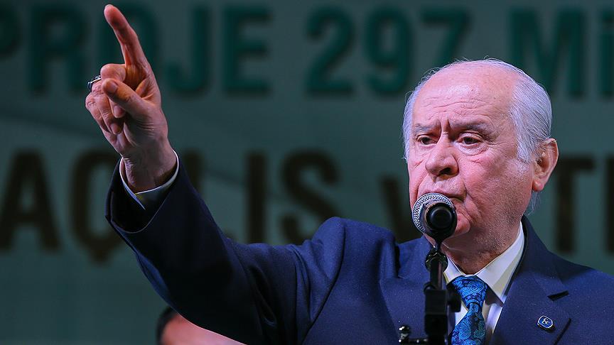 Bahçeli: Milli ittifak ruhu kanlı operasyonlara karşı set çekecek