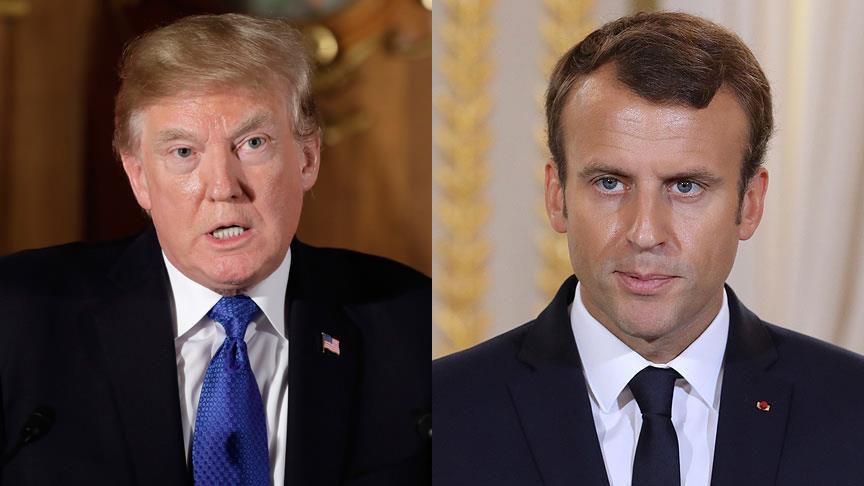 Trump ve Macron Suudi Arabistan'dan daha fazla bilgi istedi