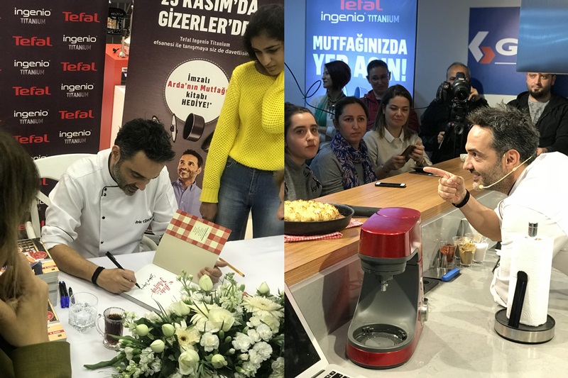 TEFAL ve Arda Türkmen Adana’daydı