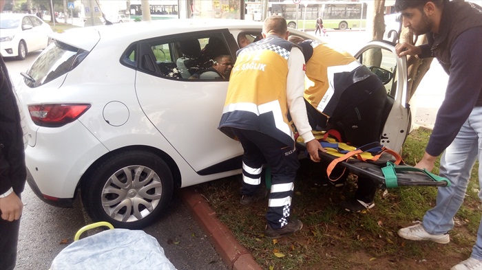 Adana'da trafik kazası: 1 yaralı