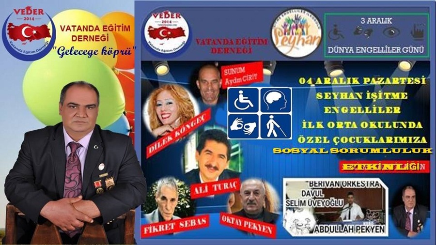 VEDER’den Dünya Engelliler Günü Etkinliği..