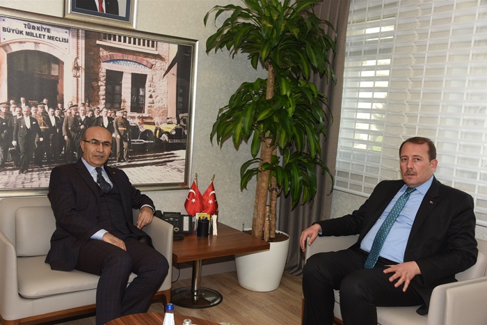 Karacan, Vali Demirtaş'ı Ziyaret Etti..