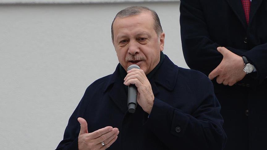 Erdoğan: Zeytin Dalı Harekatı'nda 3603 terörist etkisiz hale getirildi