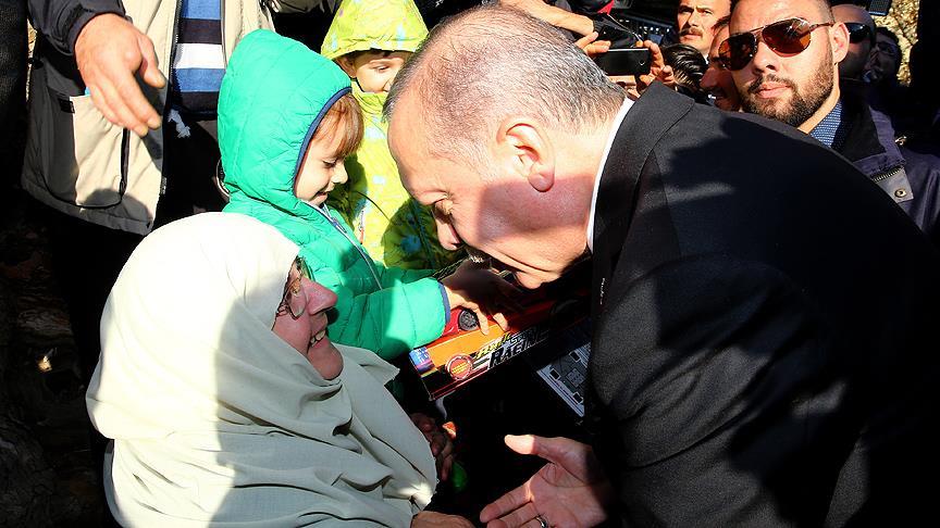 Erdoğan'ın Batı Trakya ziyareti sevinç ve umut yarattı..