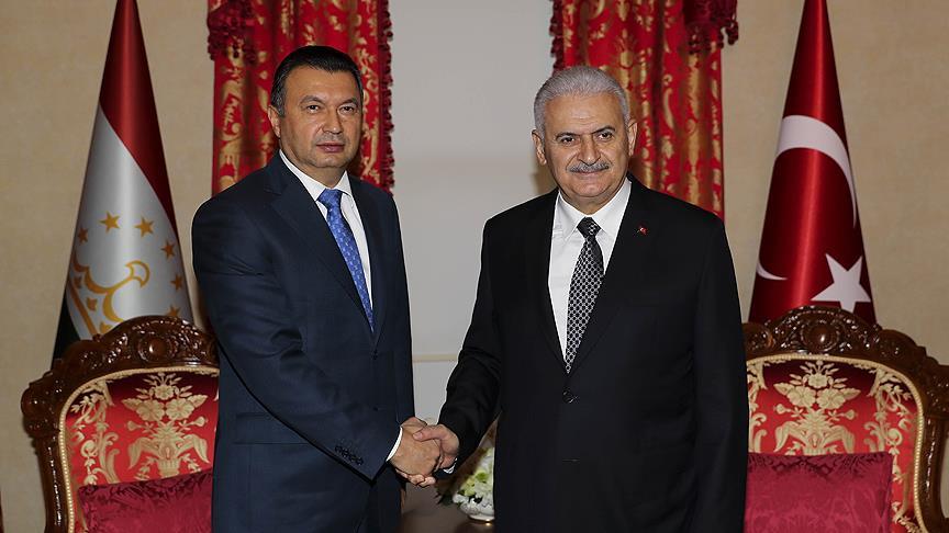 Başbakan Yıldırım, Tacikistan Başbakanı Rasulzoda ile görüştü