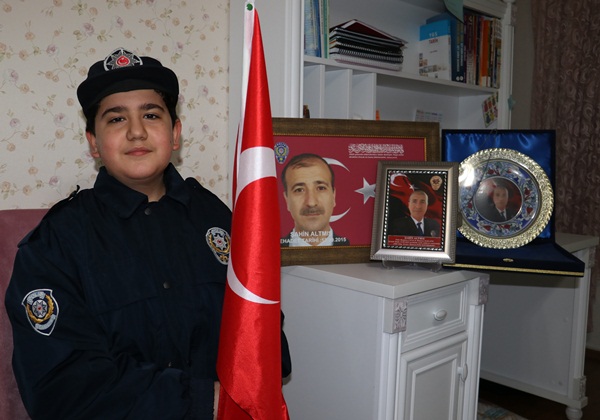 Şehit çocuğunun Fenerbahçe hayalini meslektaşları gerçekleştirecek 