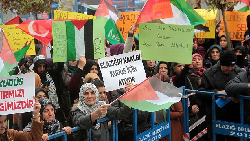 ABD'nin Kudüs kararına tepkiler yurt genelinde sürüyor