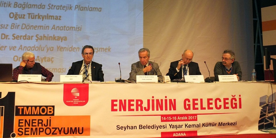 TMMOB 11. Enerji Sempozyumu kapsamında enerjide planlama, uygulama ve sonuçları ele alındı 