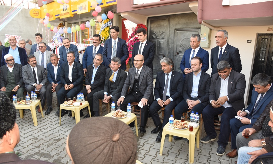 Vali Demirtaş, PTT Şubesi Açılışında..