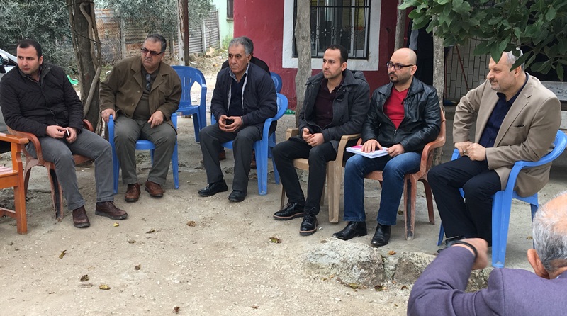 Karataş Bebeli Mahallelisi, Seracılık Organize Sanayi Bölgesi Projesini dinledi.