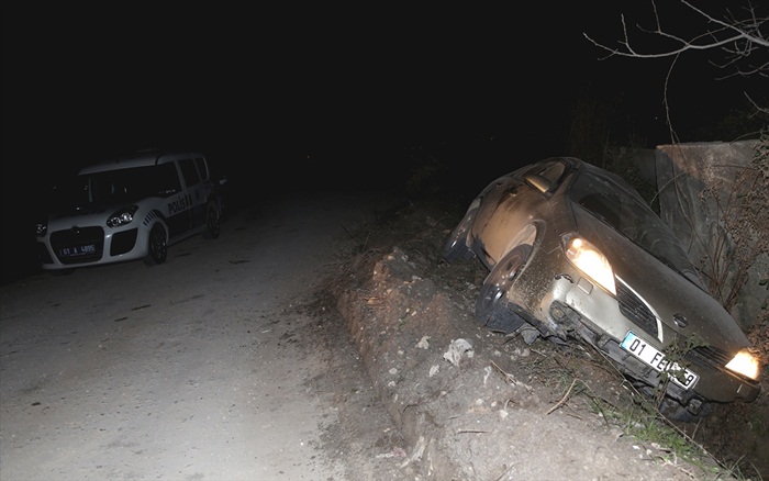 Polisten kaçan sürücü kaza yapınca yakalandı