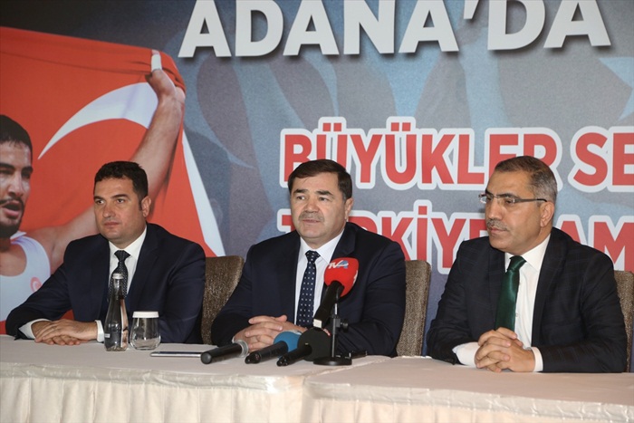 Adana'da Türkiye Büyükler Serbest Güreş Şampiyonası başladı