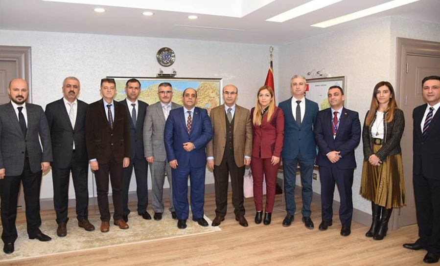 Sağlık Personelleri, Vali Demirtaş’ı Ziyaret Etti