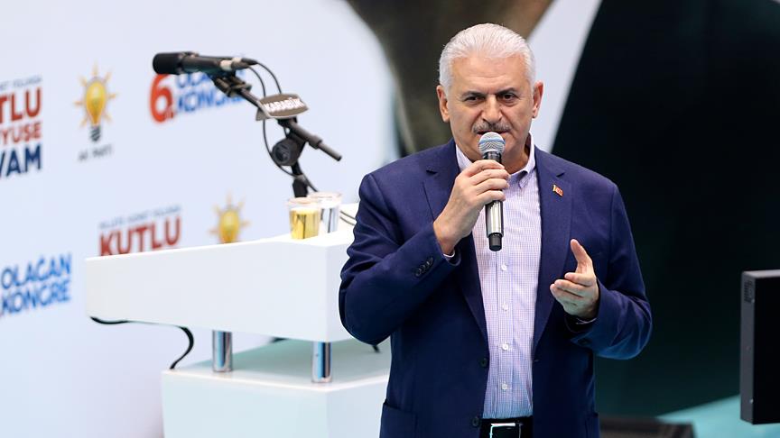 Yıldırım: Biz Afrin bölgesine zulümleri bitirmek için gittik