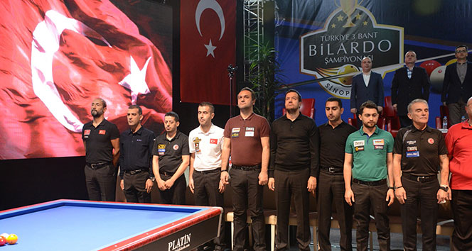 Türkiye 3 Bant Bilardo Şampiyonası başladı