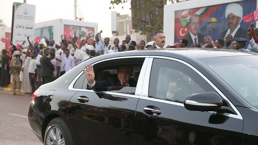 Erdoğan'ın Sudan ziyareti manşetlerde