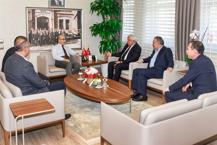 Çukurova Un Sanayicileri Vali Demirtaş’ı Ziyaret Etti