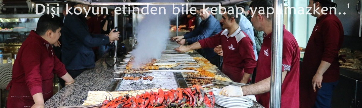Başkan Arslan: 'Dişi koyun etinden bile kebap yapılmazken..'
