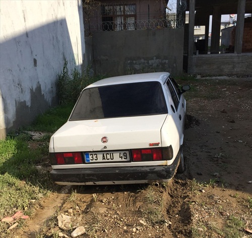 Mersin'den çalınan otomobil Adana'da bulundu