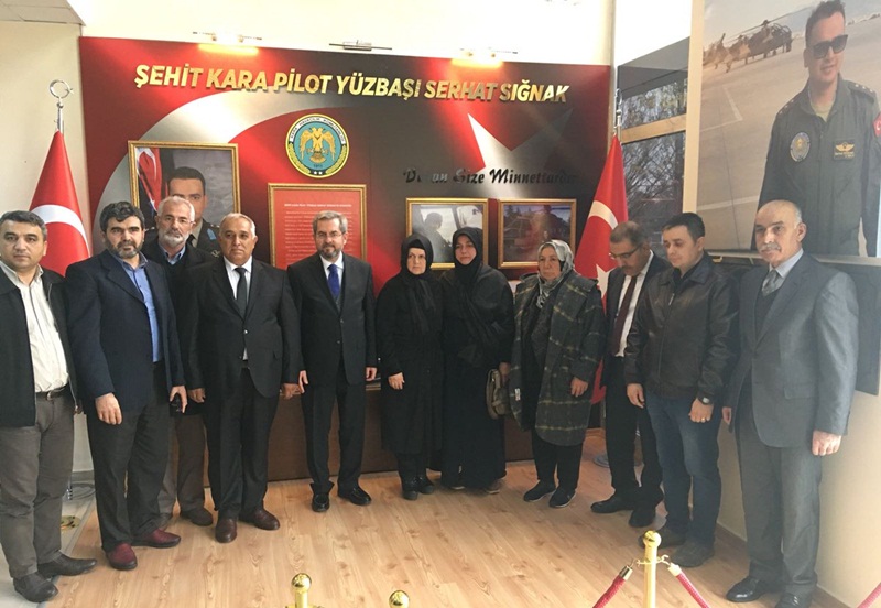 Ünüvar: “Şehitlerimizin adını yaşatıyoruz”
