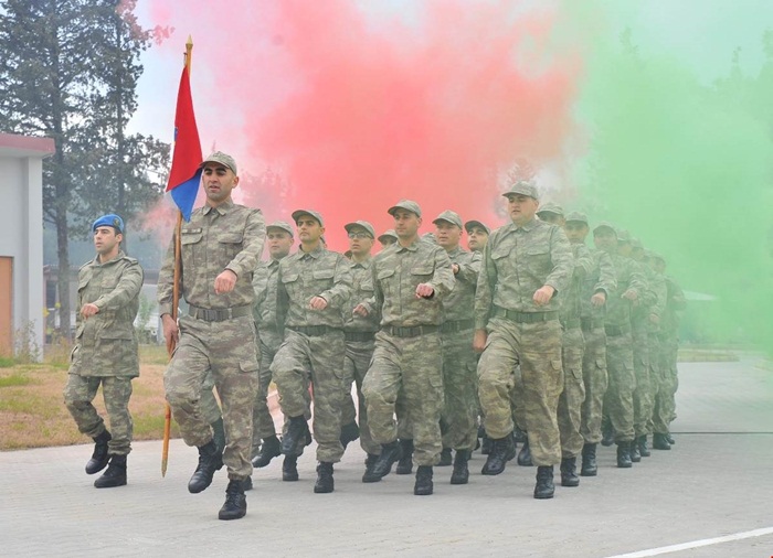 Osmaniye'de 369/2 kısa dönem erlerin yemin töreni yapıldı.