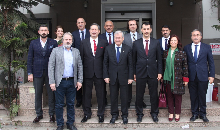 ATO Heyeti, KOSGEB’in yeni Müdürü Mücahit Alper Karcı’yı ziyaret etti