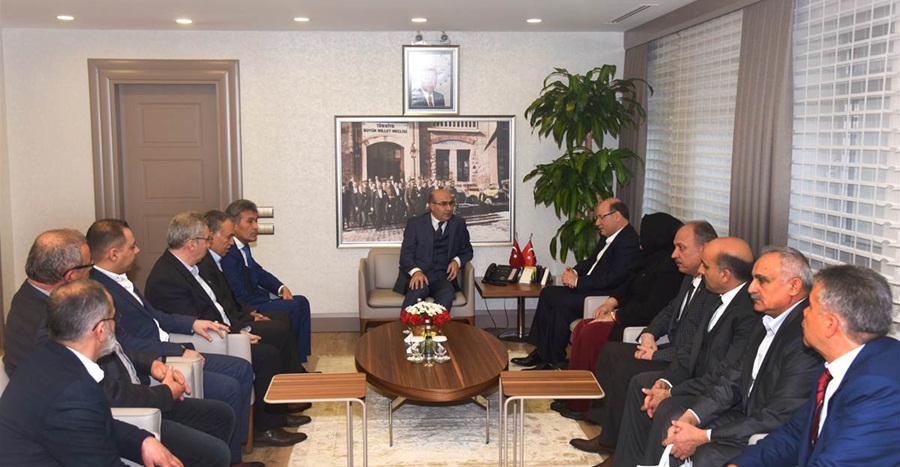 Başkan Sezer ve Sendika Başkanları, Vali Demirtaş’ı Ziyaret Etti
