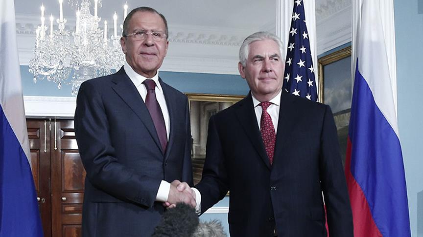 Lavrov ve Tillerson Suriye'yi görüştü