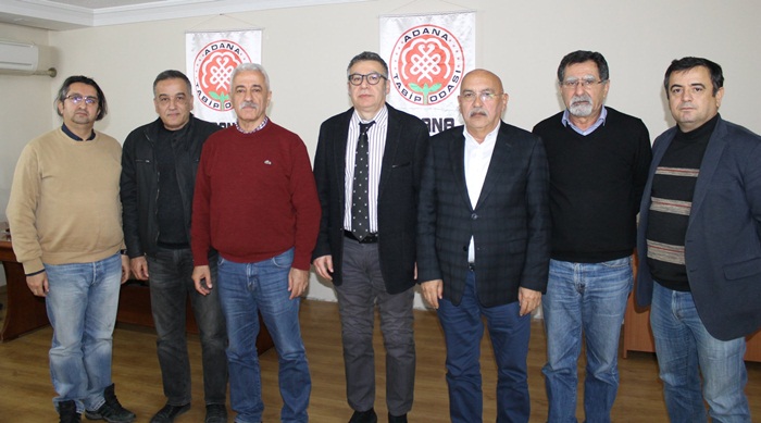 CHP’li Özdiş, Adana Tabip Odası’nı ziyareti..
