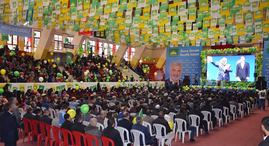 HÜDA PAR Adana 2'nci Olağan Kongresi yapıldı