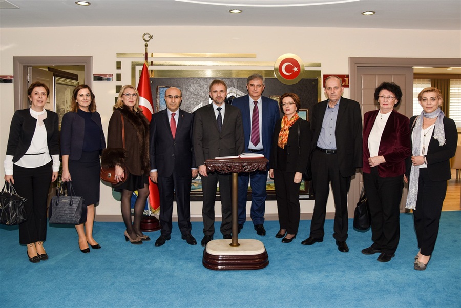 Bosna-Hersek Büyükelçisi Bakir Sadovic’ten Vali  Demirtaş’a Ziyaret 