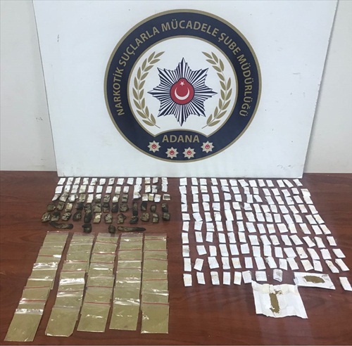 Adana'da uyuşturucu operasyonu
