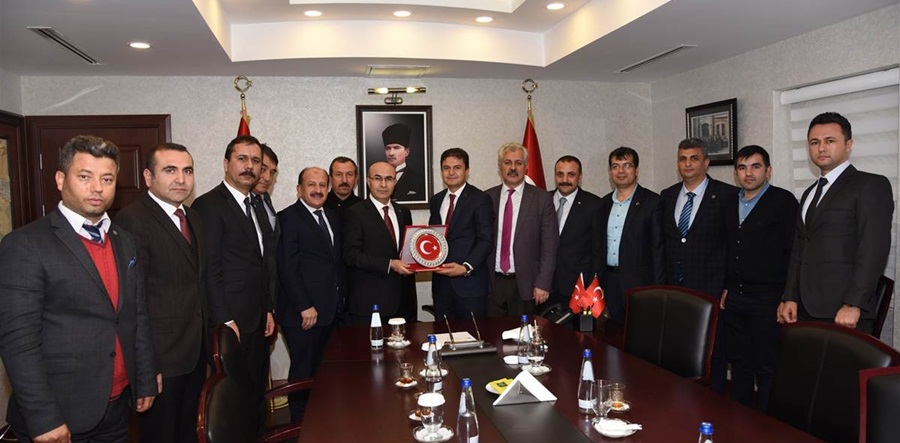Vakıf ve Sendika Yöneticilerinden Vali Demirtaş’a Ziyaret..