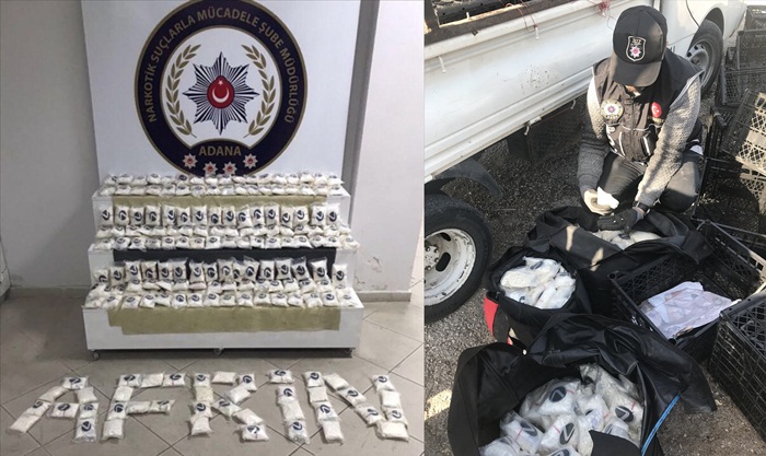 Adana'da uyuşturucu operasyonu