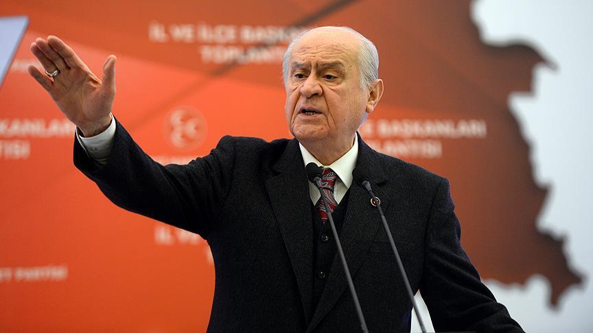 Bahçeli: MHP mensuplarından hiçbir tanesi aday olarak çıkmamıştır