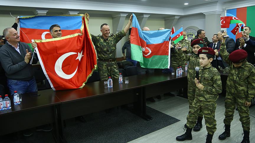 Azerbaycanlı STK'lardan Zeytin Dalı Harekatı'na destek