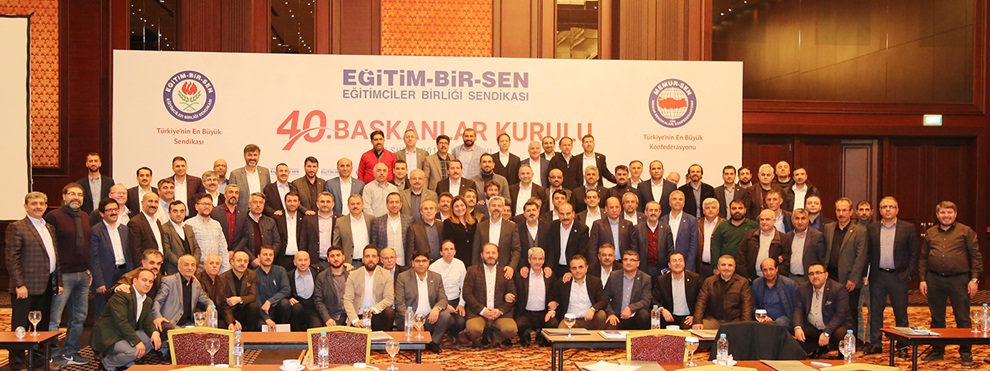 Eğitim-Bir-Sen Başkanlar Kurulu toplantısı sonuç bildirgesi