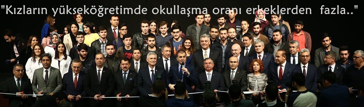 Bakan Yılmaz: "Kızların yükseköğretimde okullaşma oranı erkeklerden fazla"