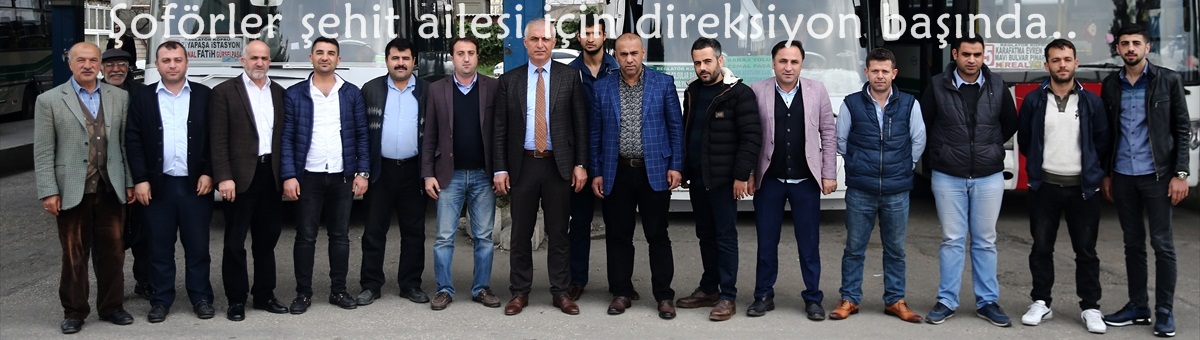 Adana'da Otobüs Şoförlerinden Şehit Annesine Destek..