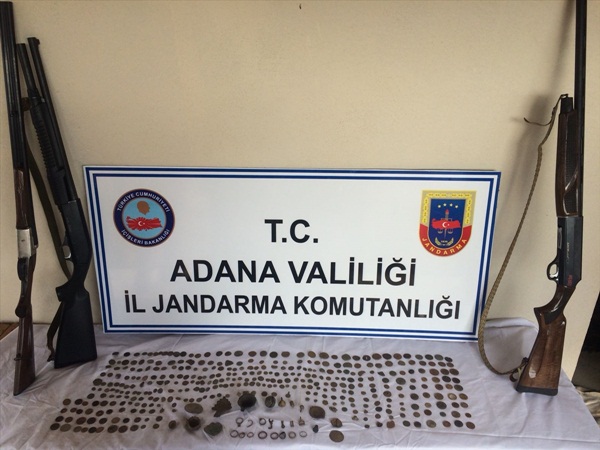 Adana'da tarihi eser kaçakçılığı operasyonu