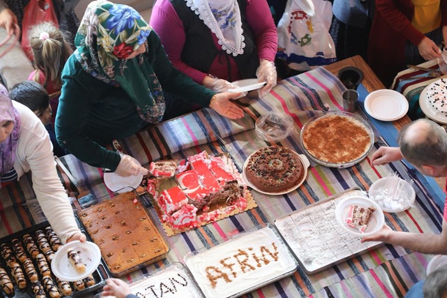 Aladağ Yörük Kadınlarından Afrin'deki Mehmetçik İçin Kermes