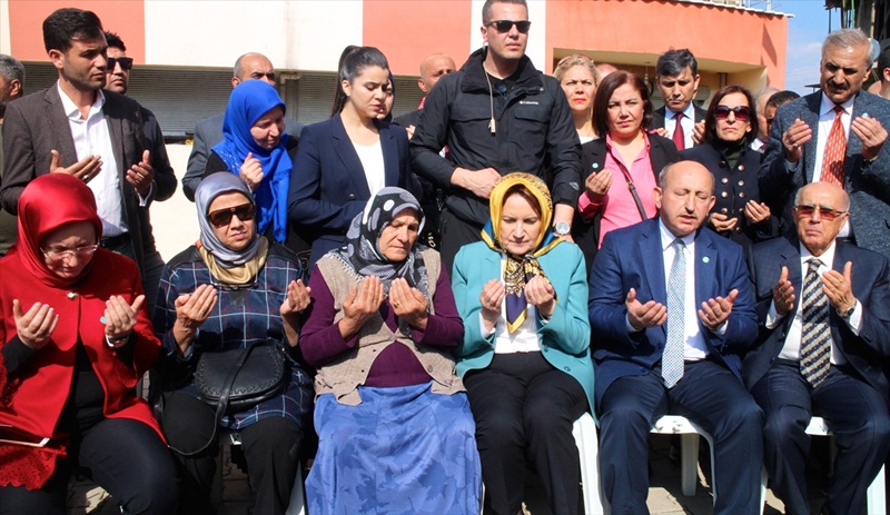 İYİ Parti Genel Başkanı Akşener, Hatay'da