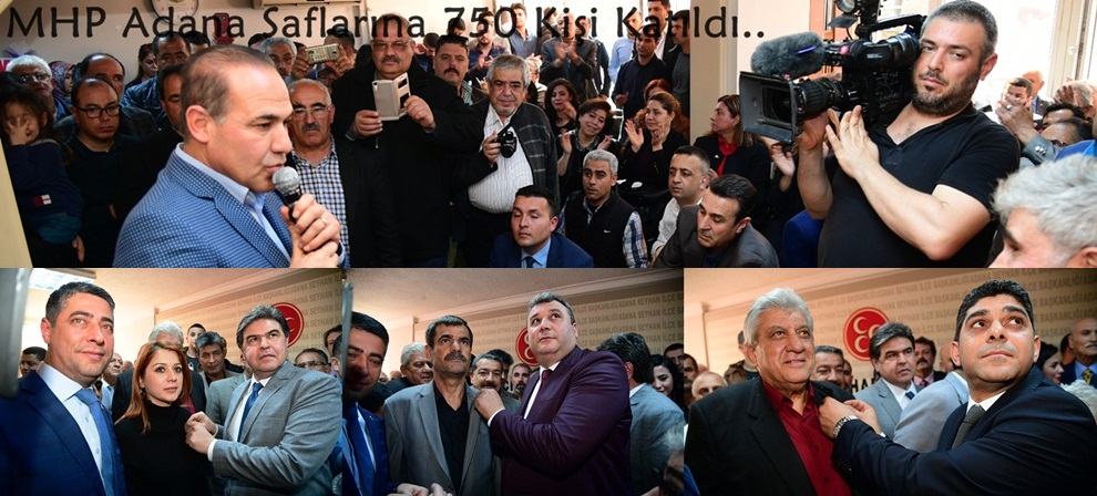 MHP Adana’ya 750 Kişilik Büyük Katılım..