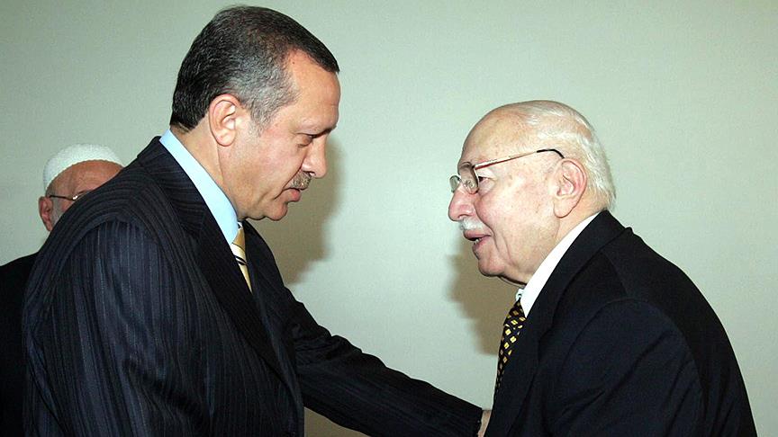 Cumhurbaşkanı Erdoğan'dan Necmettin Erbakan mesajı