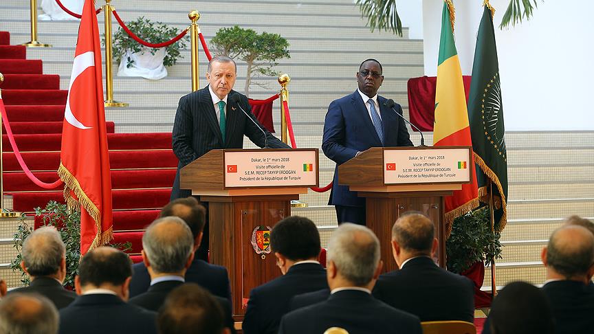 Erdoğan: Senegal'de FETÖ okullarının kapatılması çok çok önemli