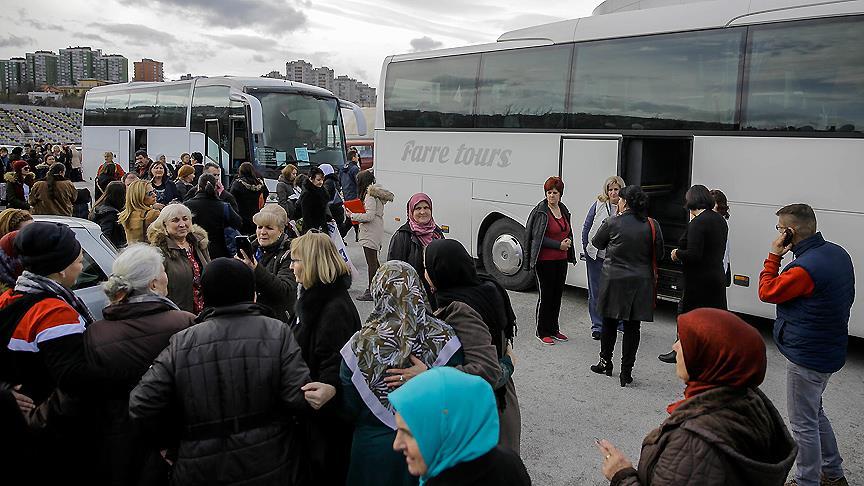 Bosna Hersekli kadınlardan 'Vicdan Konvoyu'na destek