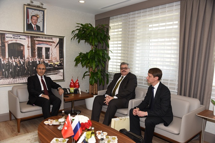 Rusya'nın Ankara Büyükelçisi Yerhov Adana'da